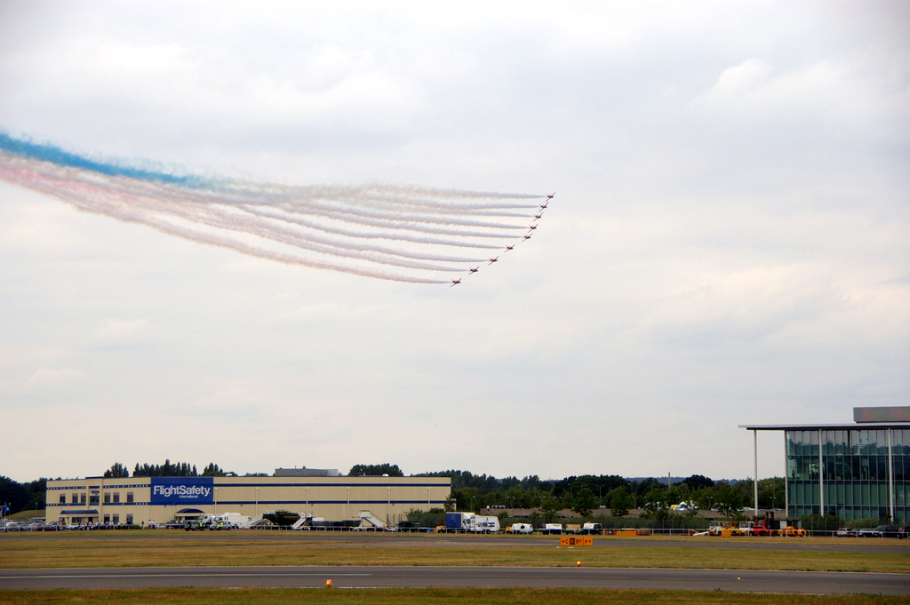 Farnborough International Airshow: aircraft at the show