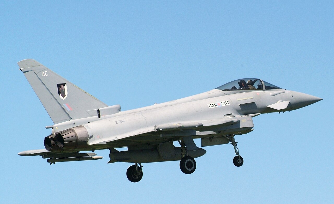 Eurofighter Typhoon at RAF Coningsby