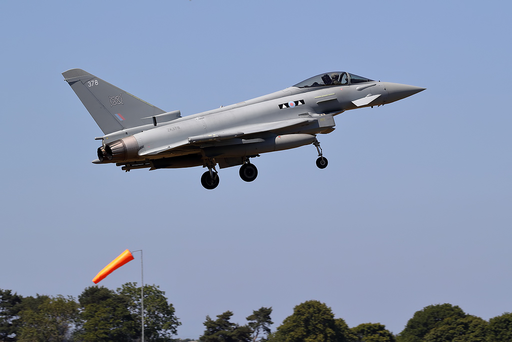 Typhoon at RAF Lossiemouth
