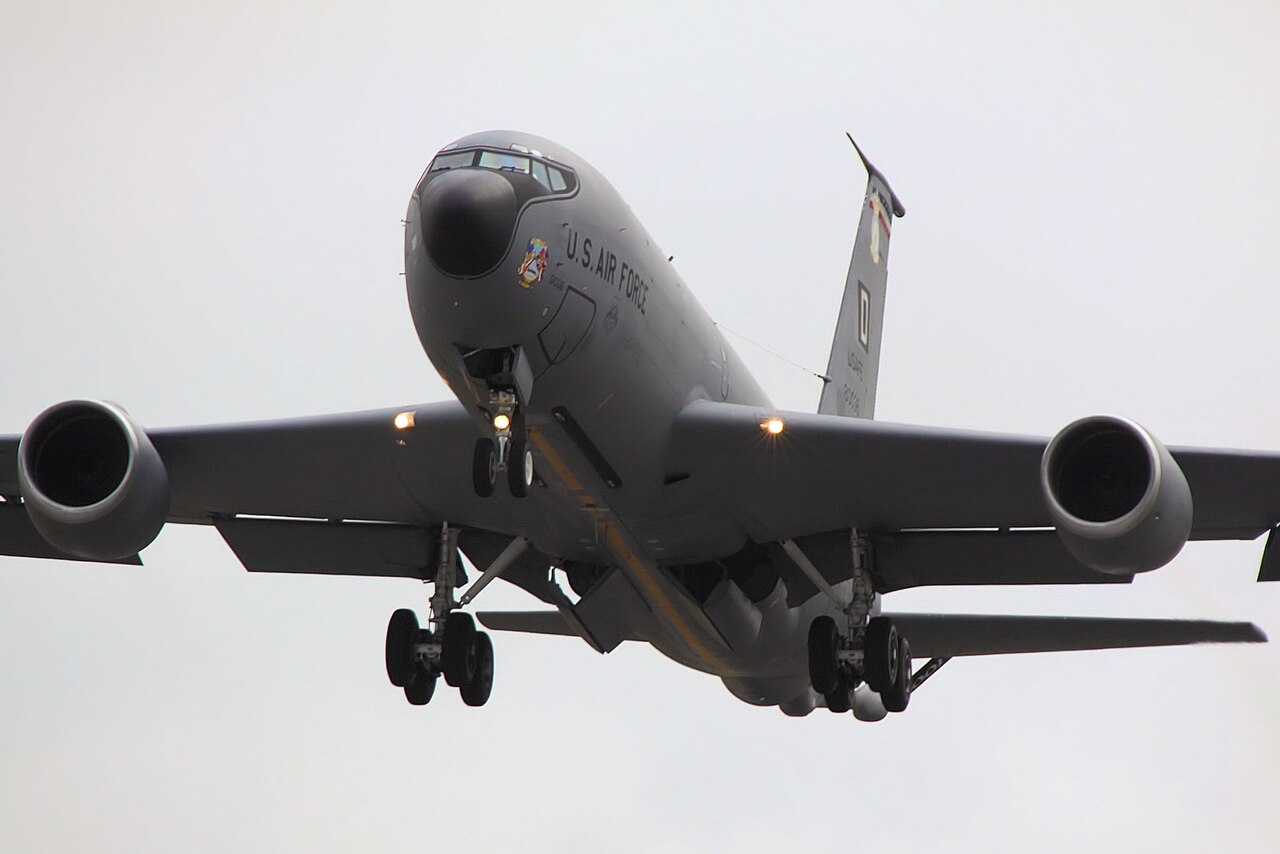 KC-135 Stratotanker at RAF Mildenhall
