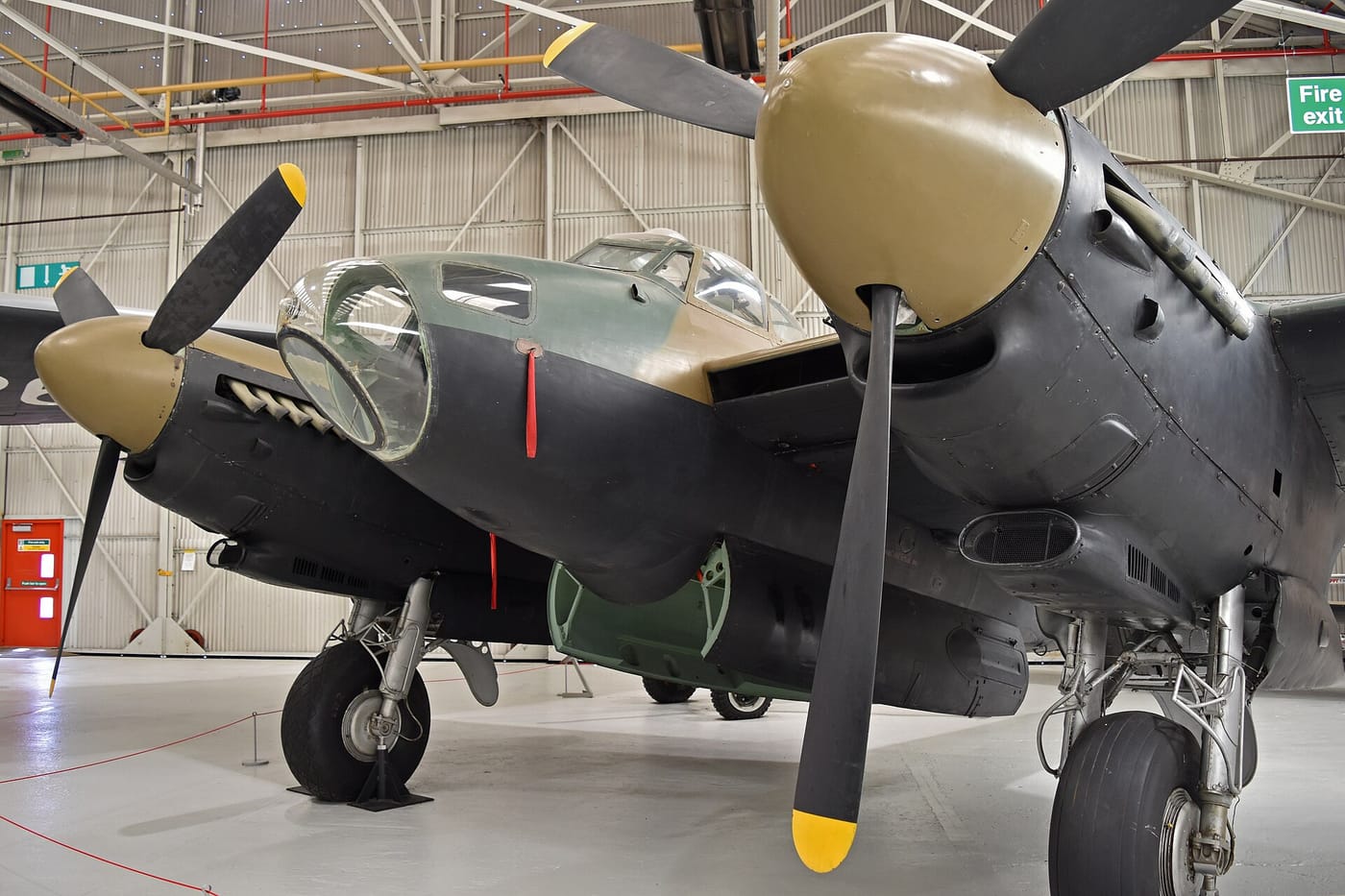 Mosquito B.35 TA639 in AZ-E markings at the RAF Museum Midlands, Cosford