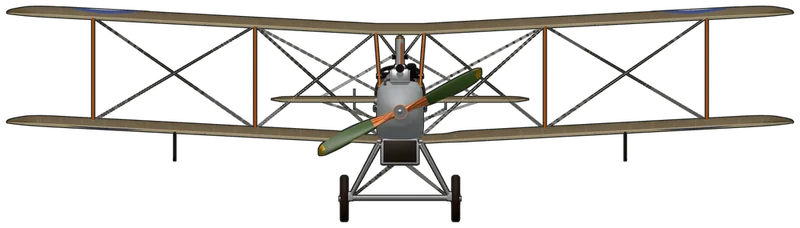 Front view of the Airco DH.9 / DH.9A, DH.9 D5649