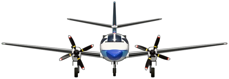Front view of the British Aerospace Jetstream 31, Jetstream 31 G-JSSD