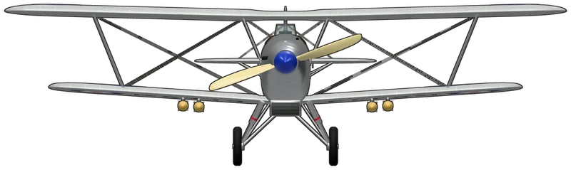 Front view of the Hawker Hart family, Hind K5414 (G-AENP)