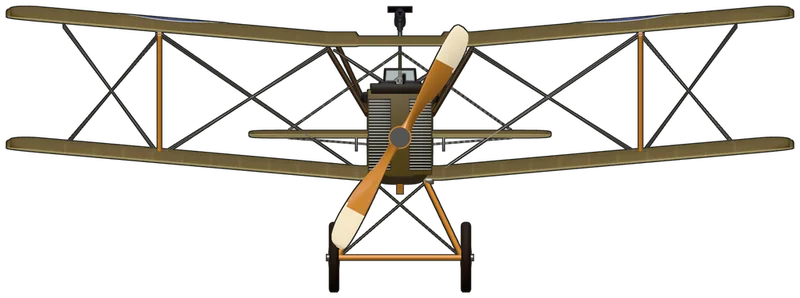 Front view of the Royal Aircraft Factory S.E.5a, S.E.5a F904 (G-EBIA)