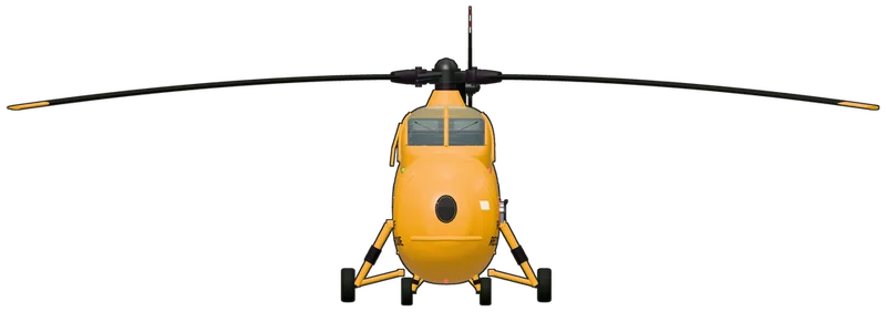 Front view of the Westland Whirlwind, HAR.10 XP299