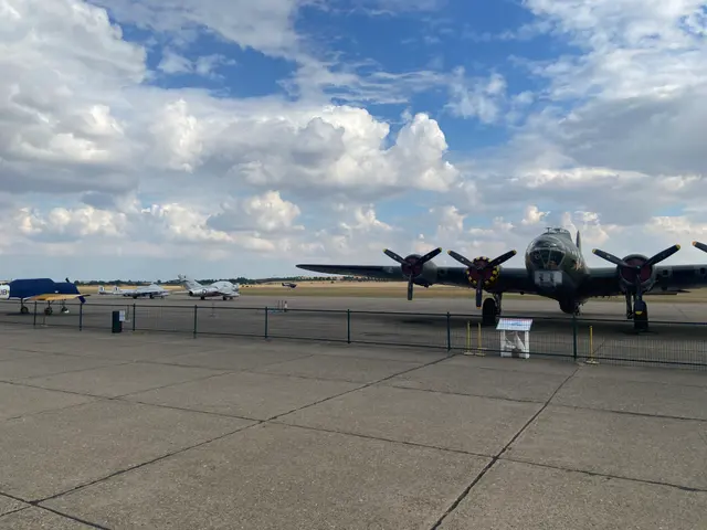 Sally B on the flight line, IWM Duxford