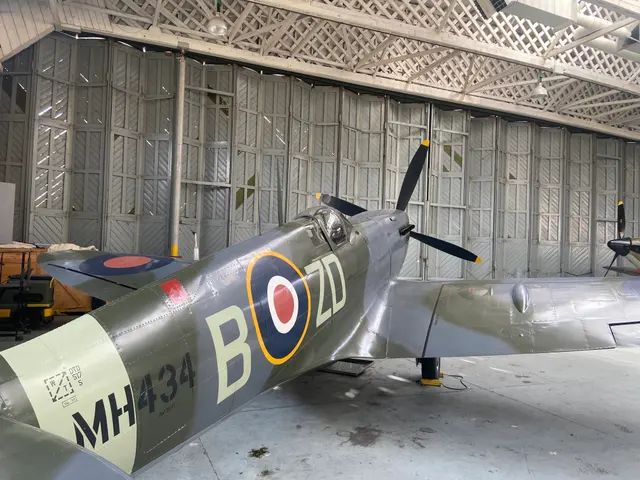 Spitfire IX MH434, IWM Duxford