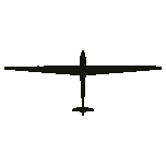 Recognition silhouette of the SUMPAC, seen from above